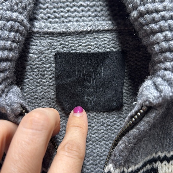 Aritzia TNA Sea to Sky 100% lamb wool sweater size small - Picture 5 of 10